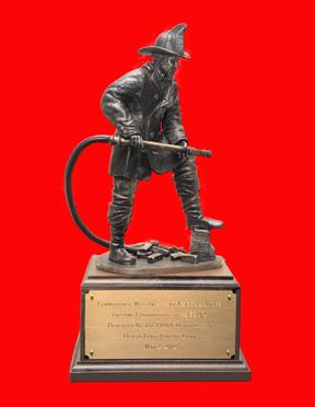 William Feehan Memorial Award
Lifetime Contribution to the FDNY
Award furnished by Liberty Art Works